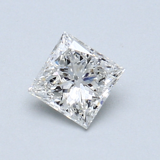 0.46 ct Princess Cut Natural Diamond : F / SI2