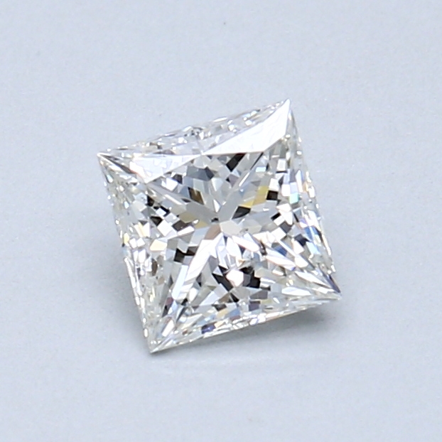 0.51 ct Princess Cut Natural Diamond : G / I1
