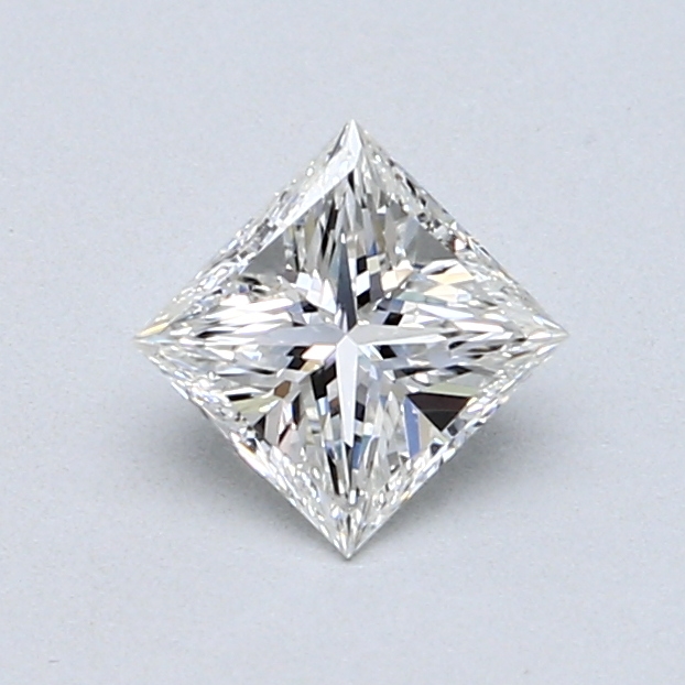 0.62 ct Princess Cut Natural Diamond : F / VVS2