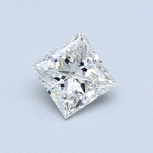 0.45 ct Princess Cut Natural Diamond : H / VVS2
