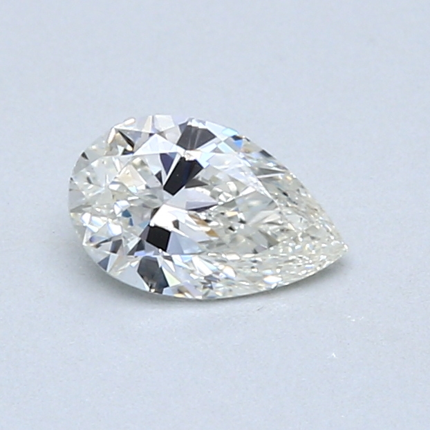 0.50 ct Pear Shape Natural Diamond : I / VS2