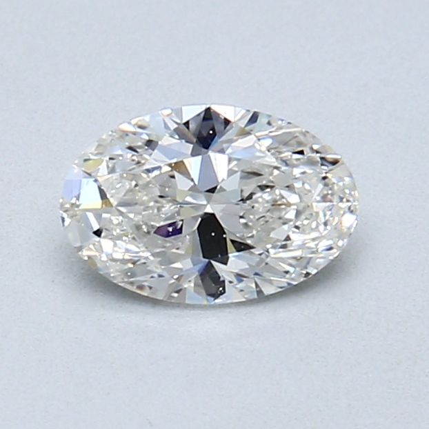 0.60 ct Oval Natural Diamond : H / SI1