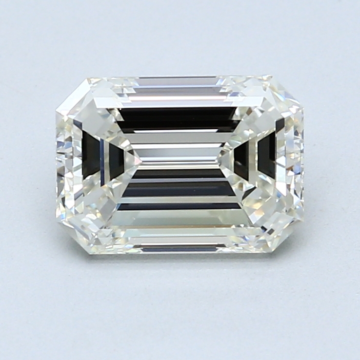 2.02 ct Emerald Cut Natural Diamond : K / VS1
