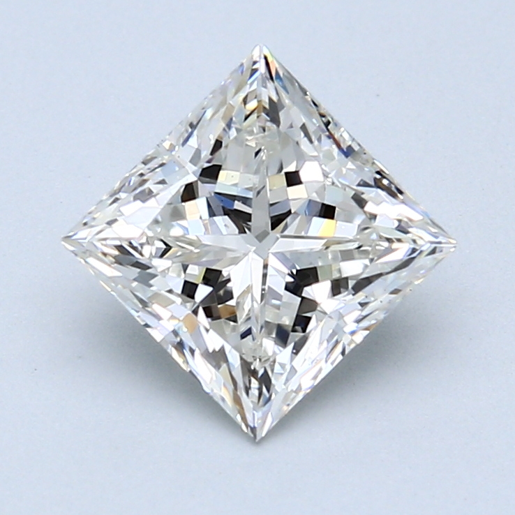 2.02 ct Princess Cut Diamond : H / SI1